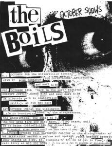 Boils 1997 Shows