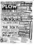 Plow United + Choking Victim + Sea Monkeys + The Ick + Latex Generation at Kuhnsville