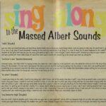 The Massed Albert Sounds